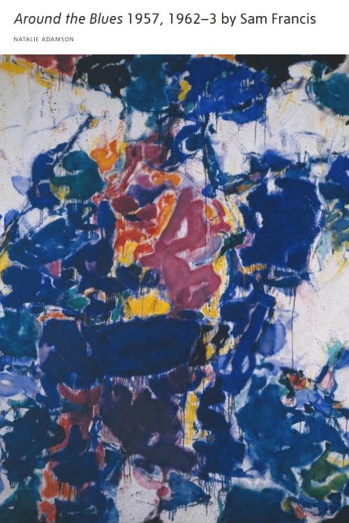 Around the Blues 1957, 1962-3 by Sam Francis
